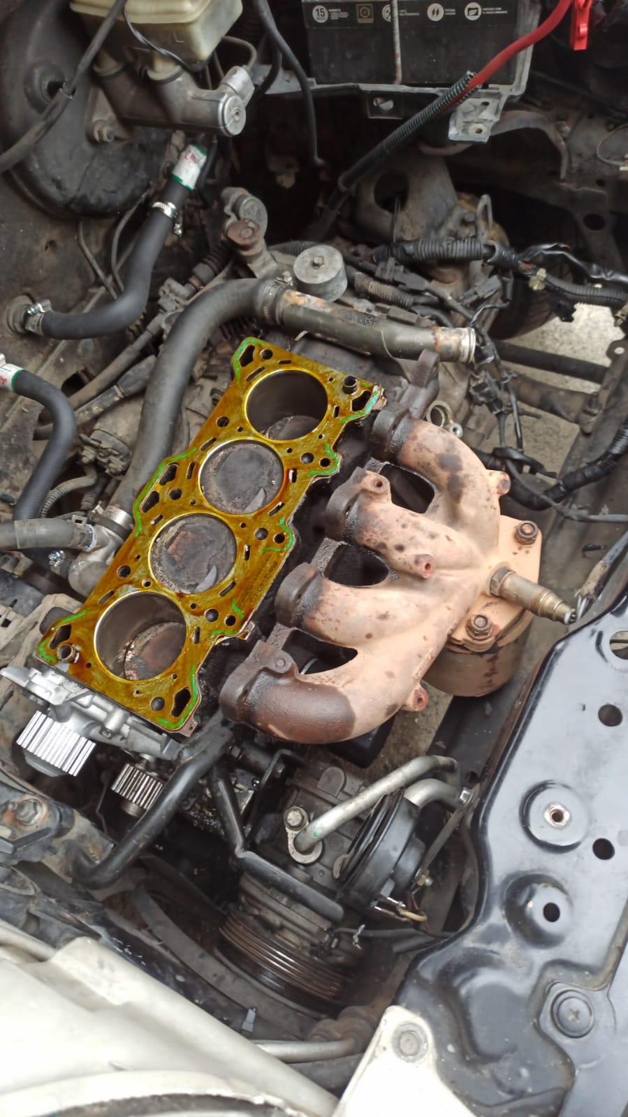 Trabajo de motor - Empaque de culata y bloque