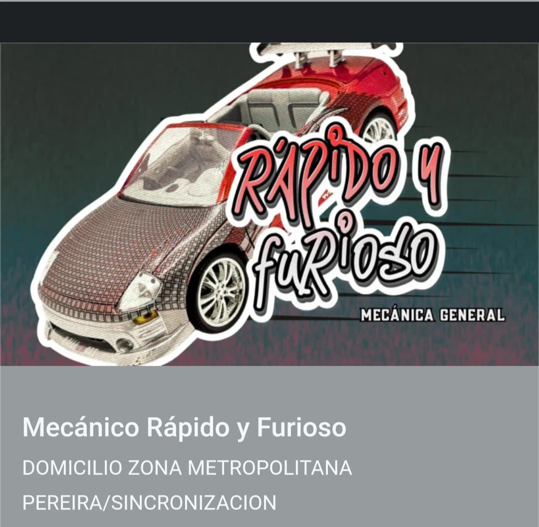 Rápido y Furioso - Mecánica General - Logo